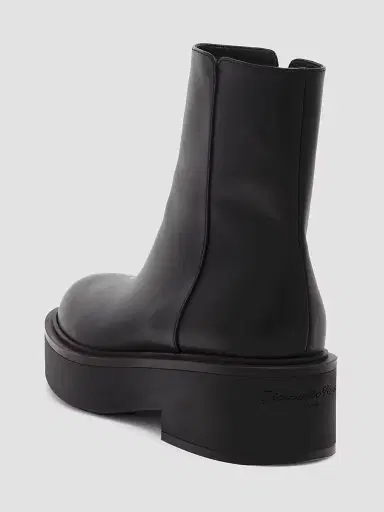 Gianvito Rossi Women's Hiro Vitello Glove 20MM Leather Boots - Nero Black - Size 12 | Thumbnail 3 Gianvito Rossi Women's Hiro Vitello Glove 20MM Leather Boots - Nero Black - Size 12 | Thumbnail 3