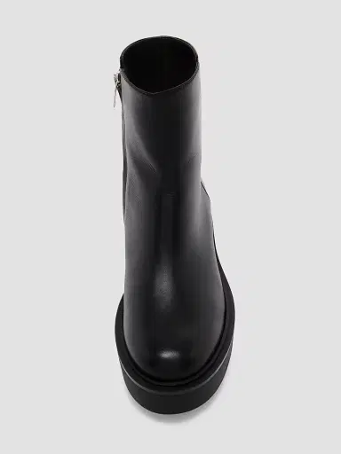 Gianvito Rossi Women's Hiro Vitello Glove 20MM Leather Boots - Nero Black - Size 12 | Thumbnail 4 Gianvito Rossi Women's Hiro Vitello Glove 20MM Leather Boots - Nero Black - Size 12 | Thumbnail 4