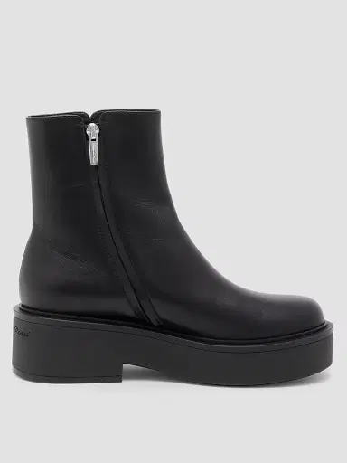 Gianvito Rossi Women's Hiro Vitello Glove 20MM Leather Boots - Nero Black - Size 12 | Thumbnail 5 Gianvito Rossi Women's Hiro Vitello Glove 20MM Leather Boots - Nero Black - Size 12 | Thumbnail 5