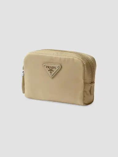 Prada Re-Nylon Necessaire Pouch - Light Brown | Thumbnail 2