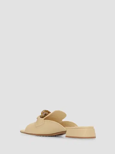 PEDRO GARCIA Women's Enna Chain Link Leather Mules | Thumbnail 4 PEDRO GARCIA Women's Enna Chain Link Leather Mules | Thumbnail 4