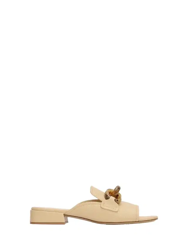 Pedro Garcia Women's Enna Chain Link Leather Mules - Custard Petitgrain Tortoise