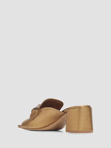 PEDRO GARCIA Women's Umita Chain Link 55MM Block Heel Mules | Thumbnail 4 PEDRO GARCIA Women's Umita Chain Link 55MM Block Heel Mules | Thumbnail 4