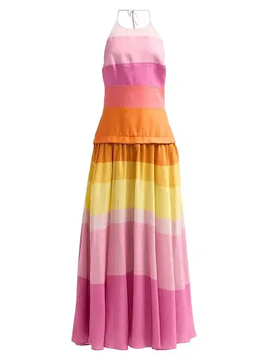 ACLER Women's Forever Young Rourke Maxi Dress - Gelati Mix - Size 10 | Thumbnail 1