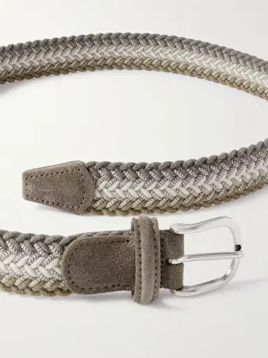 Anderson's Suede-Trimmed Woven Cord Belt | Thumbnail 2 Anderson's Suede-Trimmed Woven Cord Belt | Thumbnail 2
