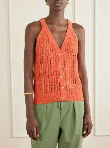 Varley Alessia crochet-knit cotton top | Thumbnail 3 Varley Alessia crochet-knit cotton top | Thumbnail 3