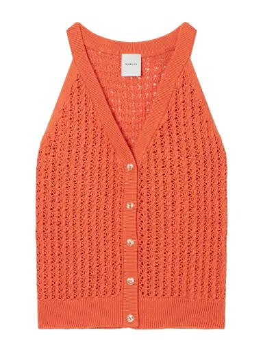 Varley Alessia crochet-knit cotton top | Thumbnail 1 Varley Alessia crochet-knit cotton top | Thumbnail 1