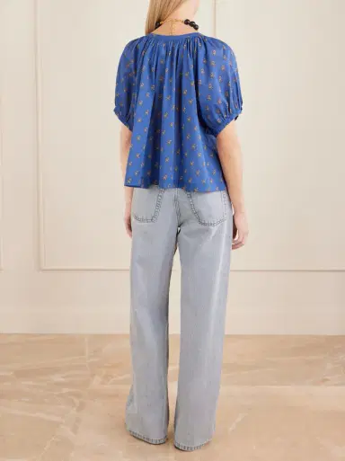 DÔEN June floral-printed cotton top | Thumbnail 3