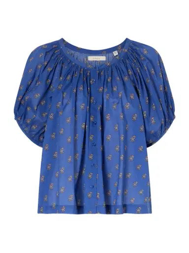 DÔEN June floral-printed cotton top | Thumbnail 1
