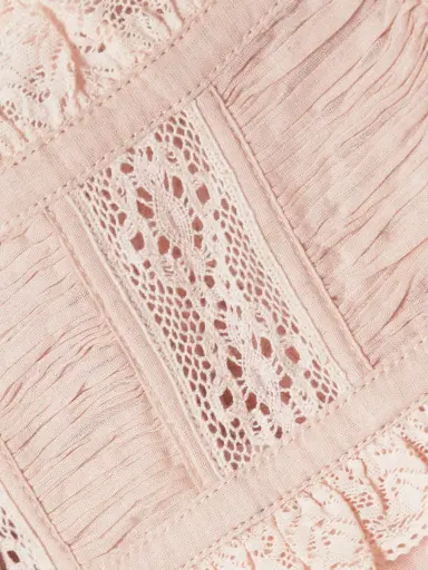 DÔEN Fidella cropped lace-trimmed organic cotton-voile top | Thumbnail 5 DÔEN Fidella cropped lace-trimmed organic cotton-voile top | Thumbnail 5