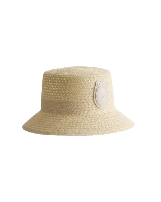 Dior Dioriviera Dior Médaillon Teddy-D Small Brim Bucket Hat