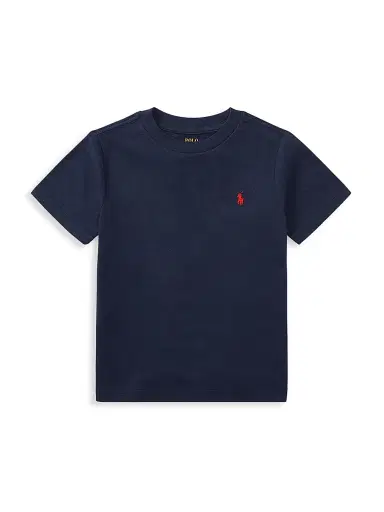 Polo Ralph Lauren Little Boy's & Boy's Cotton Jersey T-Shirt - Navy | Thumbnail 1