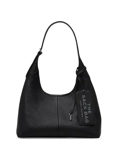 Marc Jacobs Women's Belted Leather Sack Bag - Black | Thumbnail 1 Marc Jacobs Women's Belted Leather Sack Bag - Black | Thumbnail 1