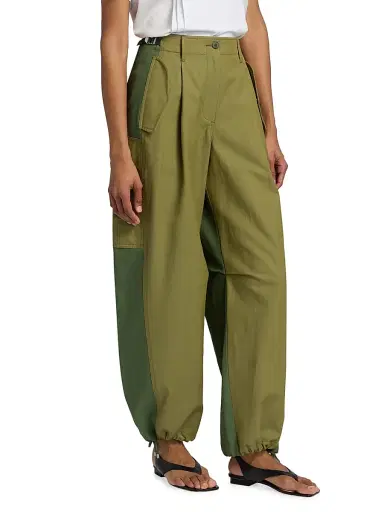 3.1 Phillip Lim Women's Colorblocked Utility Cargo Pants | Thumbnail 4 3.1 Phillip Lim Women's Colorblocked Utility Cargo Pants | Thumbnail 4