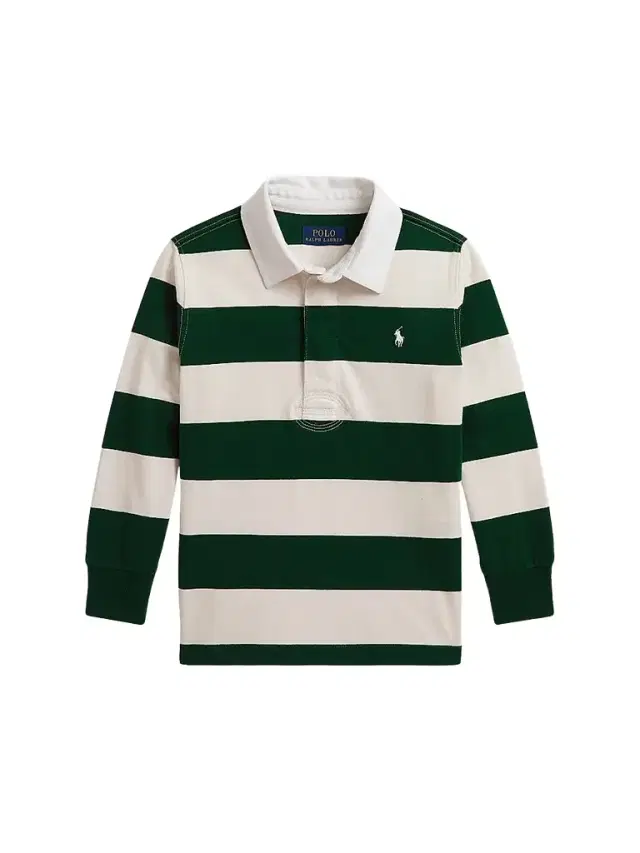 Polo Ralph Lauren Little Boy's & Boy's The Iconic Rugby Shirt - Hunter Green Nevis