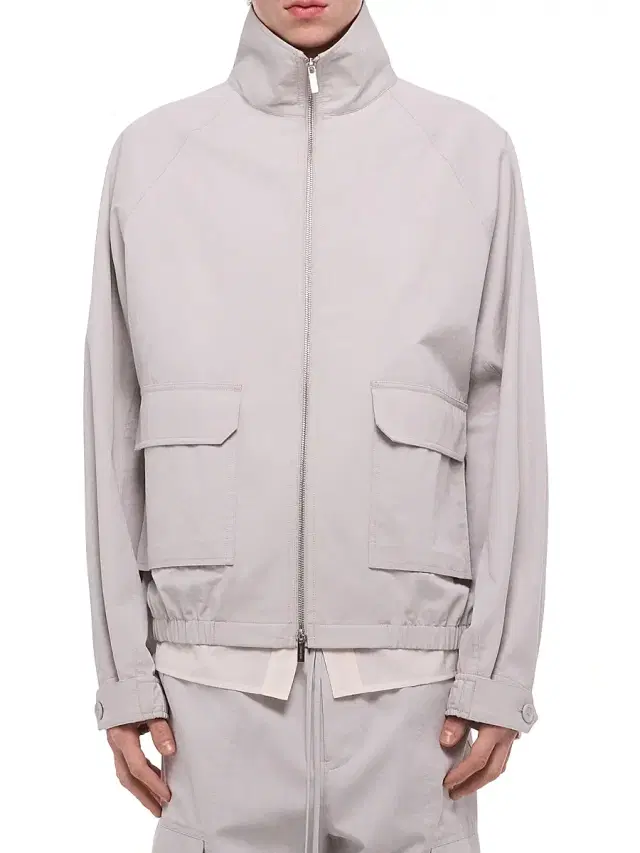 Helmut Lang Men's Utility Twill Jacket - Ice Blue