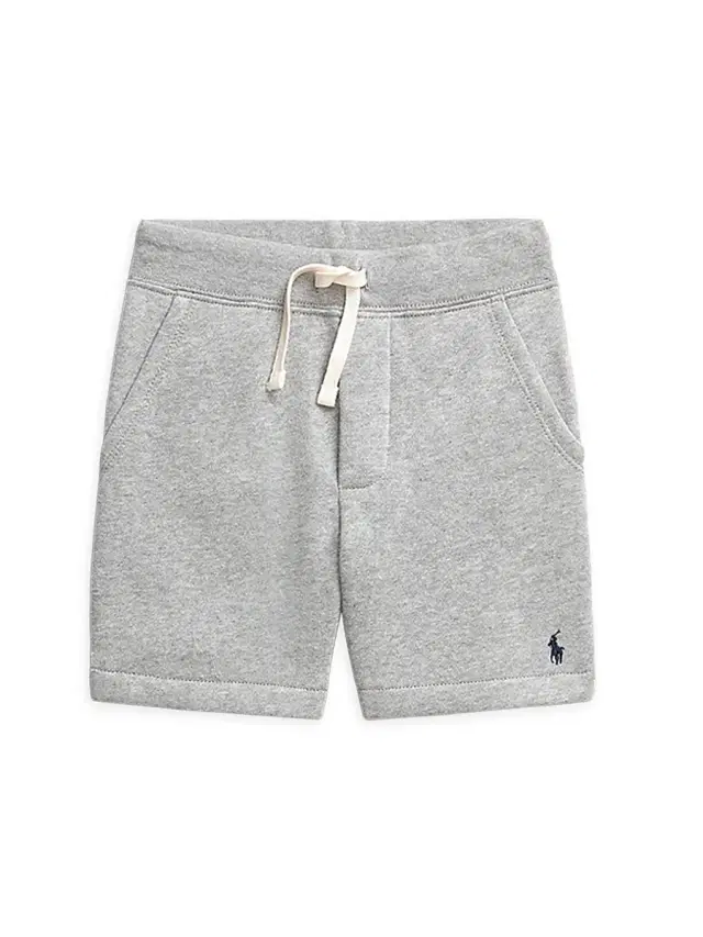 Little Boy's & Boy's Fleece Drawstring Shorts - Dark Sport
