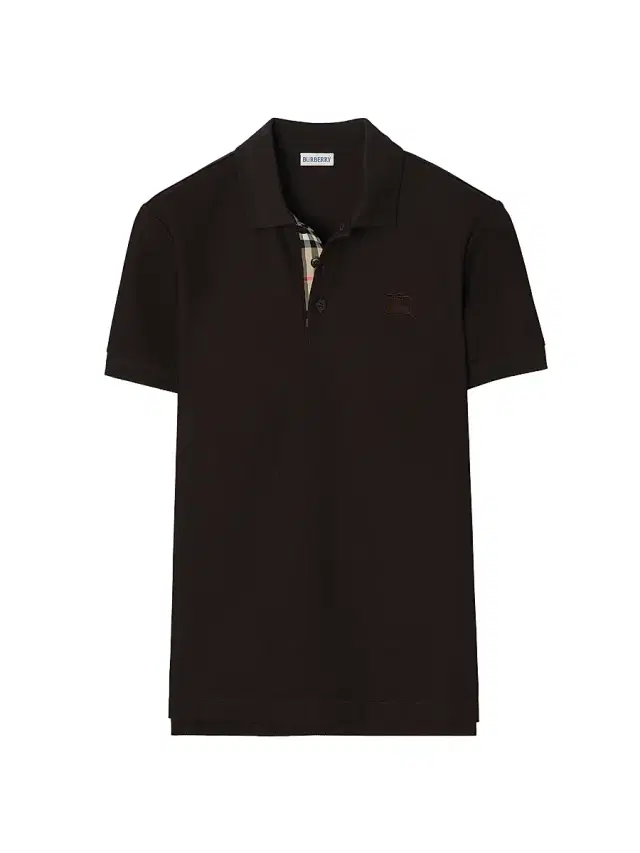 Burberry Men's Eddie Cotton Piqué Slim-Fit Polo Shirt - Clove Brown