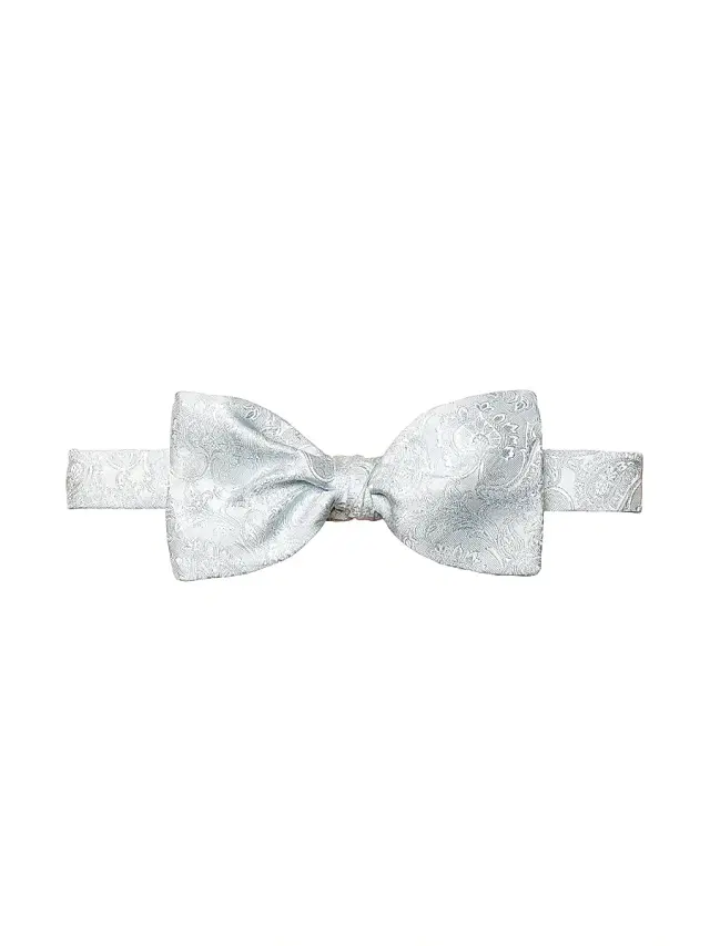 Men's Silk Ready-Tied Bow Tie - Light Blue