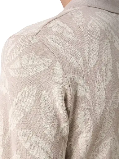 Eton Men's Jacquard Knit Polo Sweater | Thumbnail 5