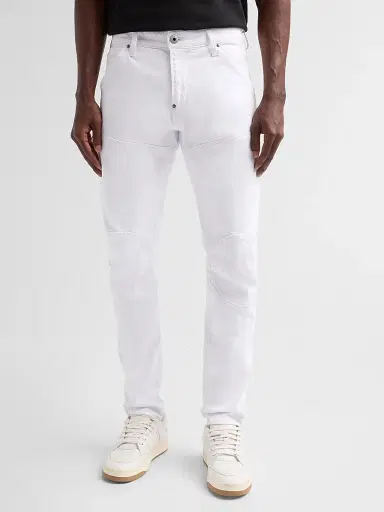 G-Star Men's 3D Knee-Pad Skinny-Fit Jeans - Paper White - Size 40 | Thumbnail 4 G-Star Men's 3D Knee-Pad Skinny-Fit Jeans - Paper White - Size 40 | Thumbnail 4