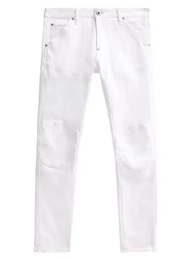 G-Star Men's 3D Knee-Pad Skinny-Fit Jeans - Paper White