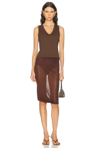 RENGGLI V-Neck Tank Top | Thumbnail 4