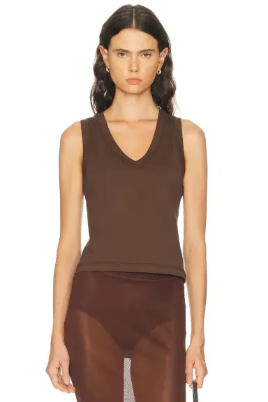 RENGGLI V-Neck Tank Top | Thumbnail 1