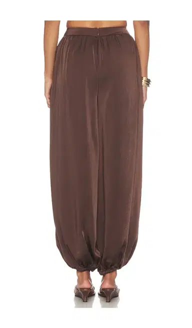 Bardot Nikola Satin Balloon Pant | Thumbnail 4