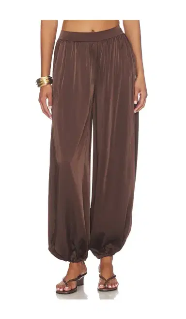 Bardot Nikola Satin Balloon Pant | Thumbnail 1