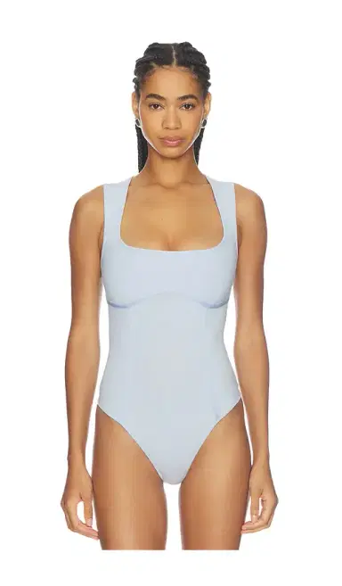 Fleur du Mal Organic Cotton Scoop Neck Bodysuit | Thumbnail 2 Fleur du Mal Organic Cotton Scoop Neck Bodysuit | Thumbnail 2