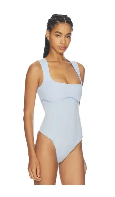 Fleur du Mal Organic Cotton Scoop Neck Bodysuit | Thumbnail 3 Fleur du Mal Organic Cotton Scoop Neck Bodysuit | Thumbnail 3