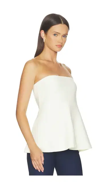 Aligne Amy Knitted Bandeau Peplum Top | Thumbnail 2 Aligne Amy Knitted Bandeau Peplum Top | Thumbnail 2