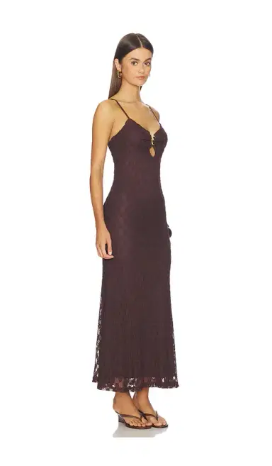 Bardot Karla Gold Clasp Dress | Thumbnail 2 Bardot Karla Gold Clasp Dress | Thumbnail 2