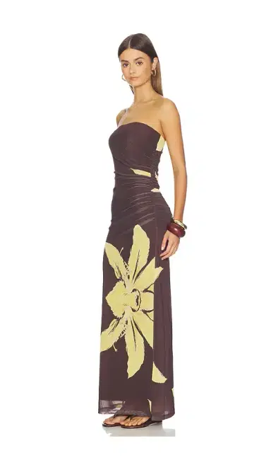 Bardot Ciera Strapless Mesh Dress | Thumbnail 2