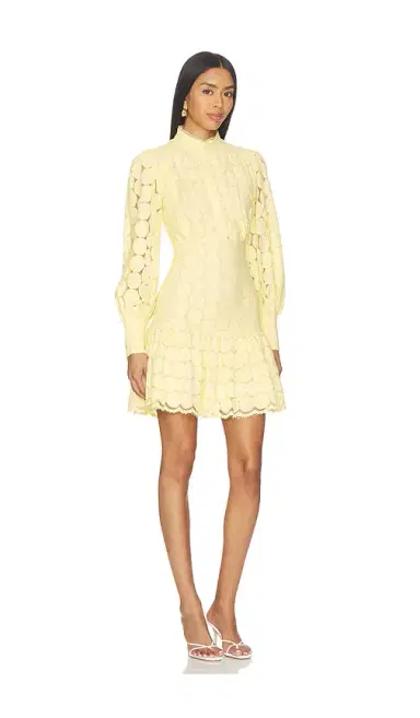 Bardot Remy Spot Lace Mini Dress | Thumbnail 2
