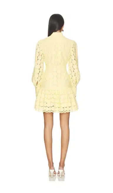 Bardot Remy Spot Lace Mini Dress | Thumbnail 3