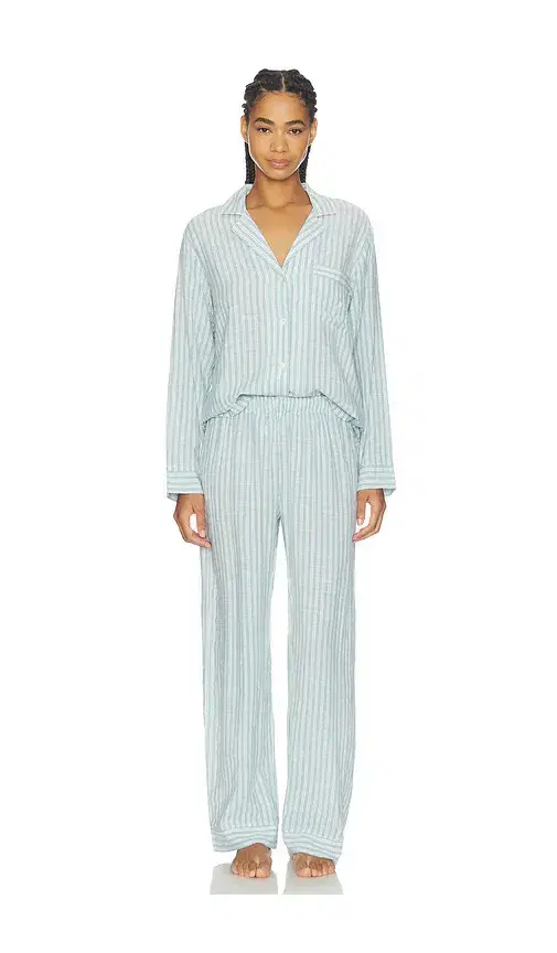 eberjey Nautico Long Pajama Set