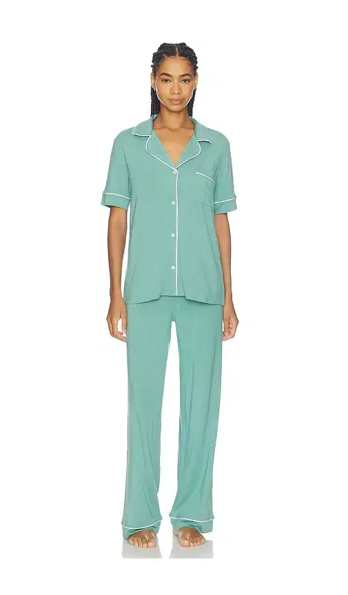 eberjey Gisele Short Sleeve Pajama Set