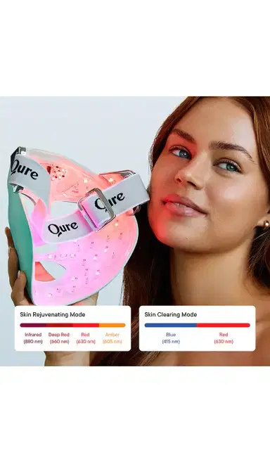 Qure Skincare Q-Rejuvalight Pro Facewear LED Mask | Thumbnail 6