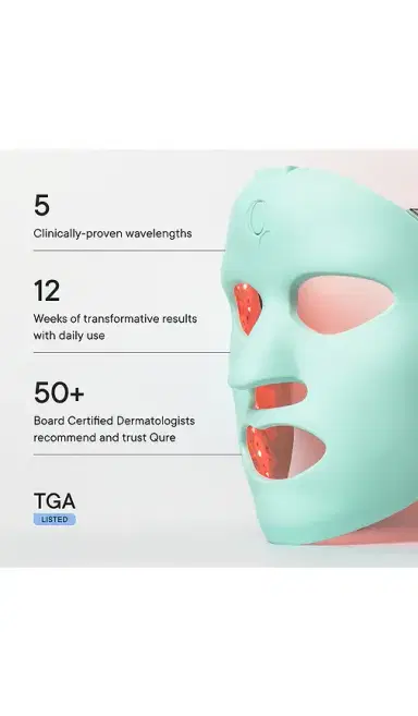 Qure Skincare Q-Rejuvalight Pro Facewear LED Mask | Thumbnail 7