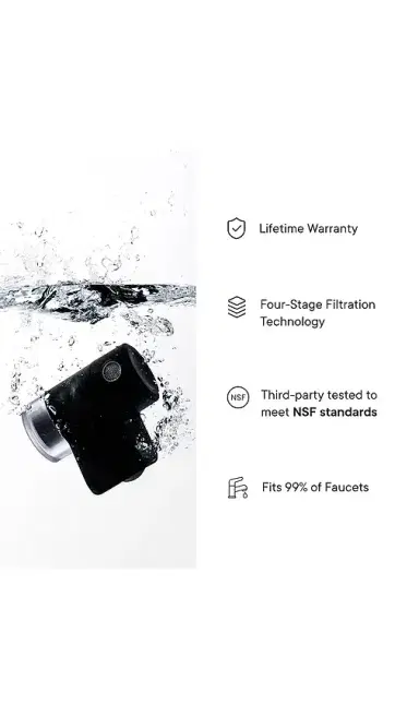 Qure Skincare Faucet Filter | Thumbnail 5