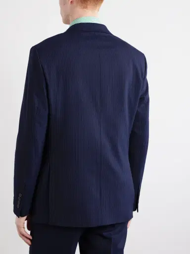 Polo Ralph Lauren Pinstriped Wool-Blend Suit Jacket - Men | Thumbnail 4 Polo Ralph Lauren Pinstriped Wool-Blend Suit Jacket - Men | Thumbnail 4