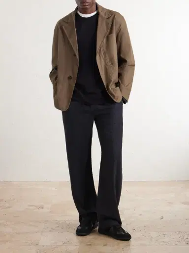 James Perse Garment-Dyed Loopback Supima Cotton-Jersey Sweatshirt - Men | Thumbnail 2 James Perse Garment-Dyed Loopback Supima Cotton-Jersey Sweatshirt - Men | Thumbnail 2