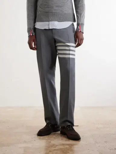 Thom Browne Suede Boat Shoes - Men | Thumbnail 2
