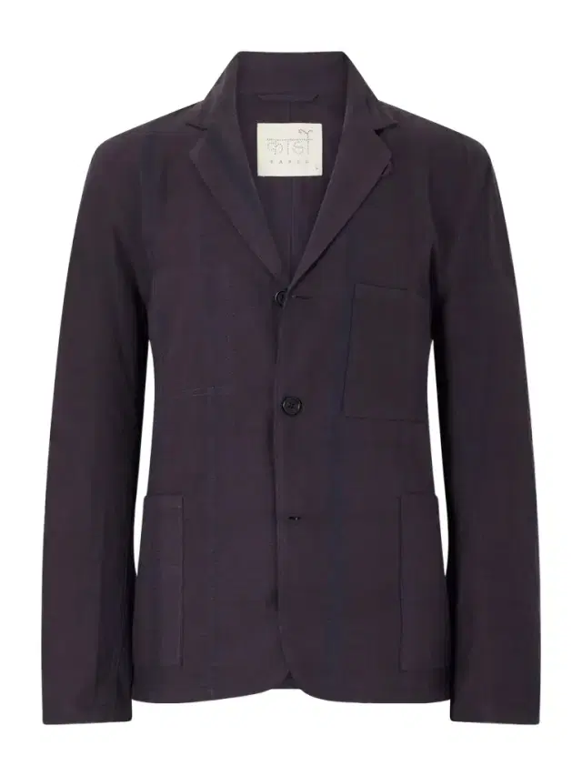 Somesh Checked Cotton Suit Jacket - Men