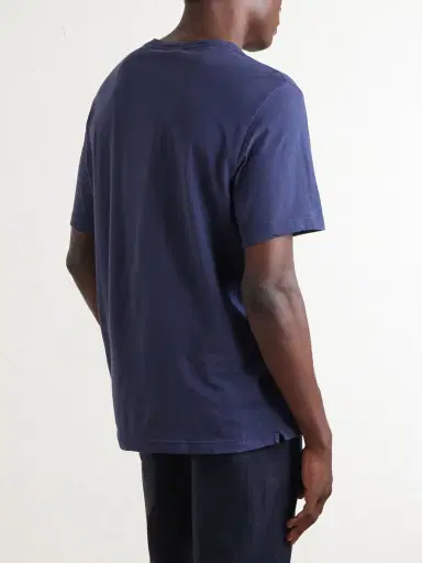 Frescobol Carioca Dinis Linen-Blend T-Shirt - Men | Thumbnail 4 Frescobol Carioca Dinis Linen-Blend T-Shirt - Men | Thumbnail 4