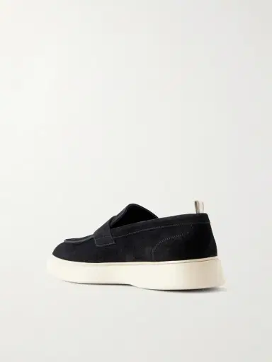 Officine Creative Frame 001 Suede Penny Loafers - Men | Thumbnail 4 Officine Creative Frame 001 Suede Penny Loafers - Men | Thumbnail 4
