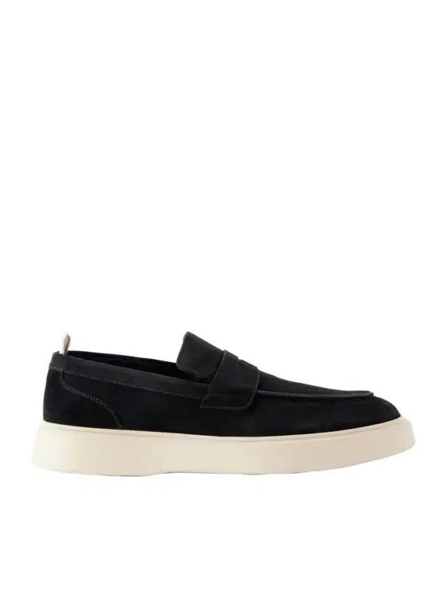 Officine Creative Frame 001 Suede Penny Loafers - Men
