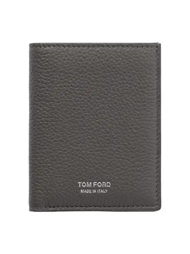 Tom Ford Full-Grain Leather Bifold Cardholder - Men | Thumbnail 1